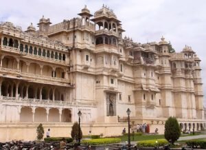 Udaipur City Palace overlooking Lake Pichola